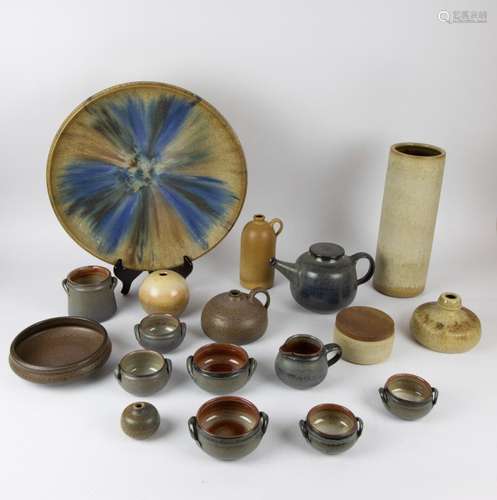 Collection of pottery