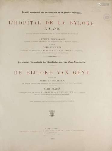 L'Hopital de la Byloke by Arthur Verhaegen 1889, 43 plat...