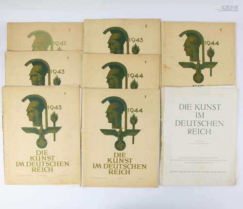 Collection Die Kunst im Deutschen Reich vintages 1941, '...