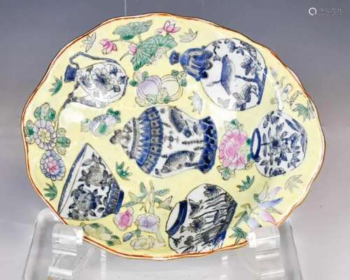 A Chinese Porcelain Bowl 19thC