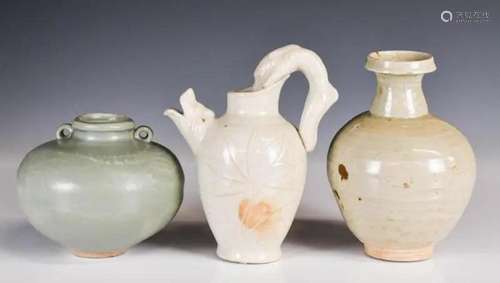 A Group of Three Pottery Jars, Song