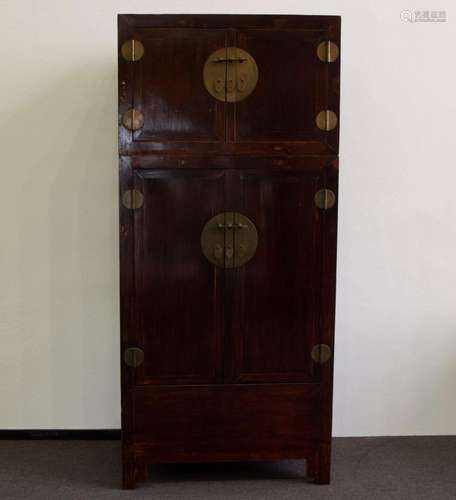 Chinese stacking cabinet 'Peking furniture' late 18t...