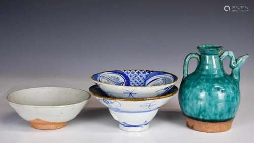 A Collection of Tableware Objects 17thC