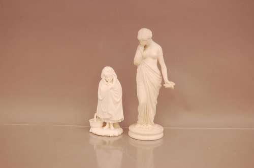 A Victorian period Royal Worcester Parian figure of Peace, 2...