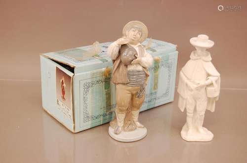 A 1990s Lladro porcelain figure of a Toast by Sancho, 21cm h...