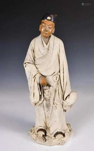 A Shiwan Porcelain Sculpture Late Qing