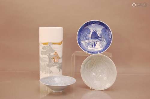 Four items of assorted porcelain, comprising a Rosenthal Chi...