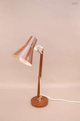 An Danish Multidan Anglepoise lamp, 54 cm high