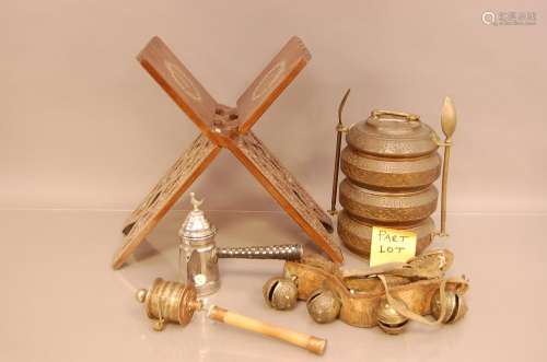 A collection of far eastern items, including, a mid 20th cen...