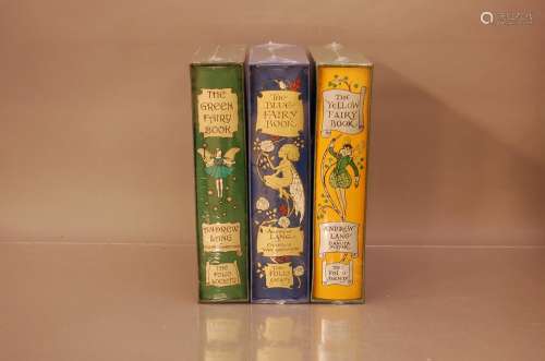 Three Folio Society Andrew Lane books, The Green Fairy Book,...