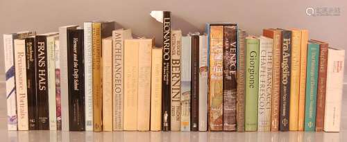 A large Collection of Art Reference books, comprising Old Ma...