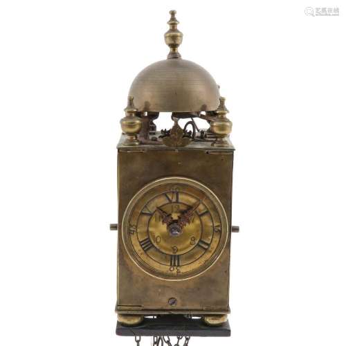 An 18th Century Italian Lantern Clock