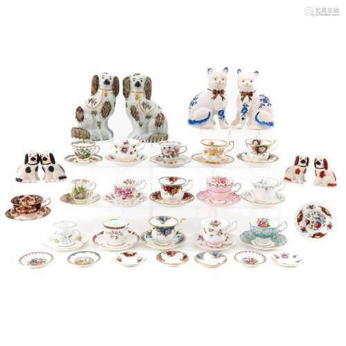 A Collection of Pottery and Porcelain