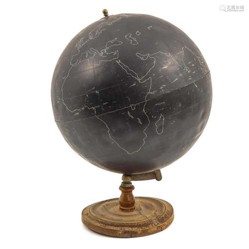 A Phillips Slate Surface Globe