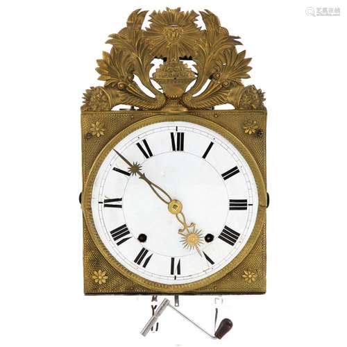 A 19th Century French Comtoise Clock