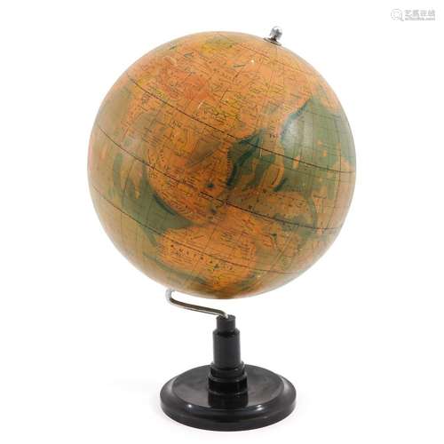 A SVH Physical Globe Circa 1950