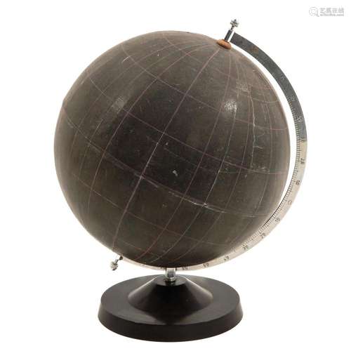 An Instructional Globe Circa 1950