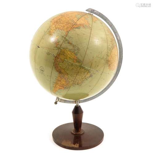 A Netherlands Globe Ind. Globe Circa 1953