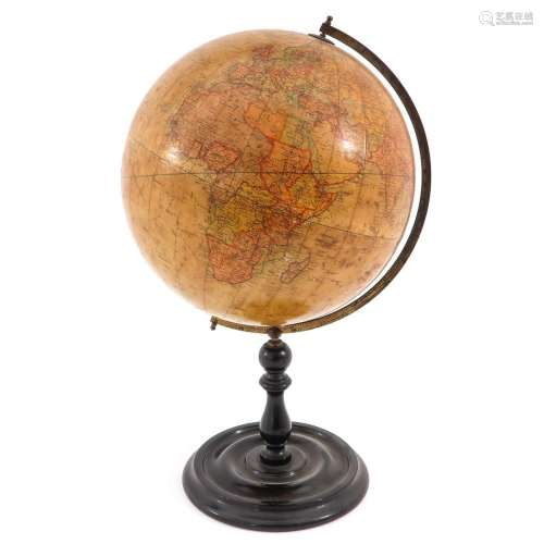 A Geography Globe Circa 1930