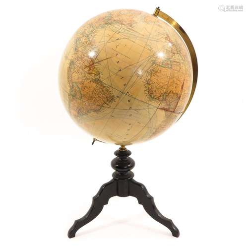 A Ernst Schotte and Co Globe Circa 1906