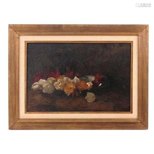 An Oil on Canvas Signed W. de Zwart