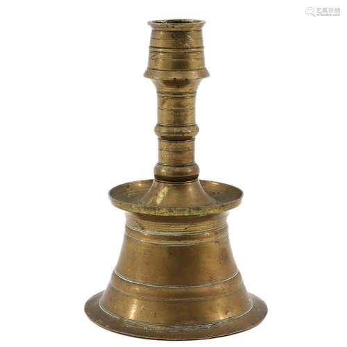 A 17th Century Spanish Candlestick