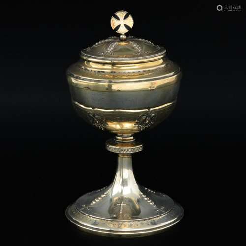 A Silver Ciborium