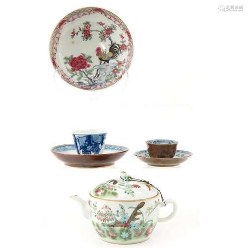 A COLLECTION OF PORCELAIN