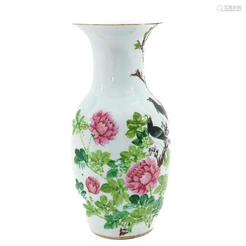 A FAMILLE ROSE VASE