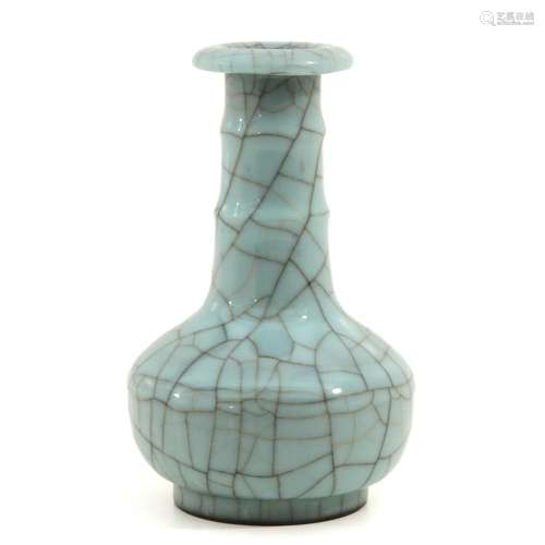 A CELADON VASE