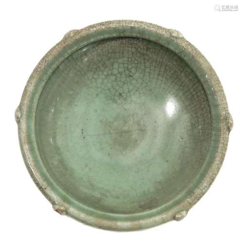 A CELADON BRUSH WASHER