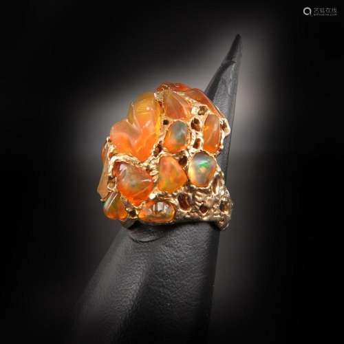 A Ladies Opal Ring