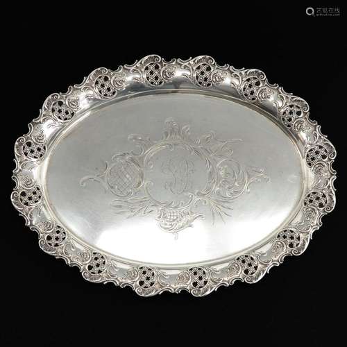 A Silver Serving Tray