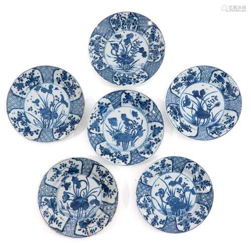 A COLLECTION OF 6 PLATES