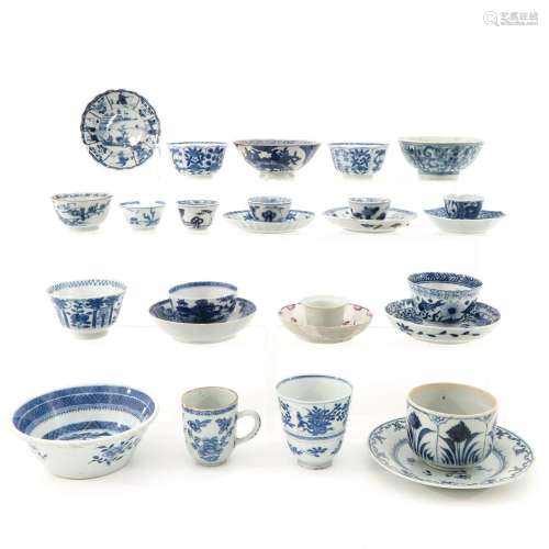 A LARGE COLLECTION OF PORCELAIN