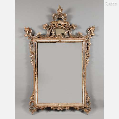 Large hall mirror