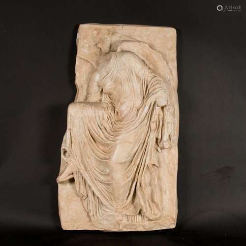 Large female relief after the Ancients