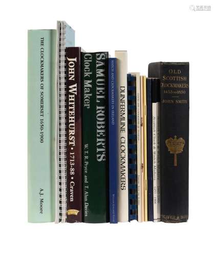Ɵ HOROLOGICAL REFERENCE BOOKS ON REGIONAL CLOCKMAKING WITH A...