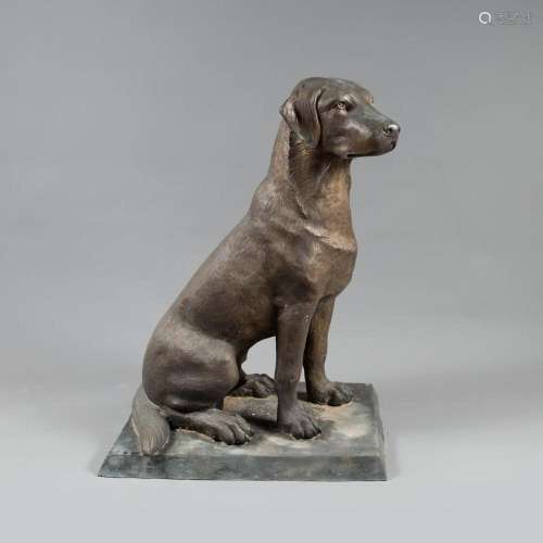 Dog sculpture