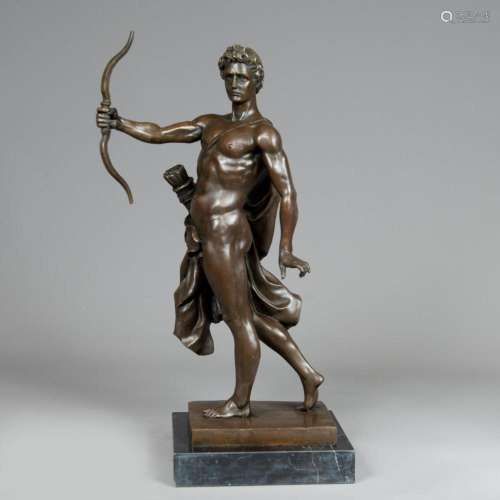 Art Deco bronze sculpture