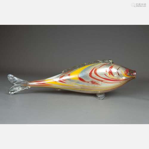 Murano glass fish