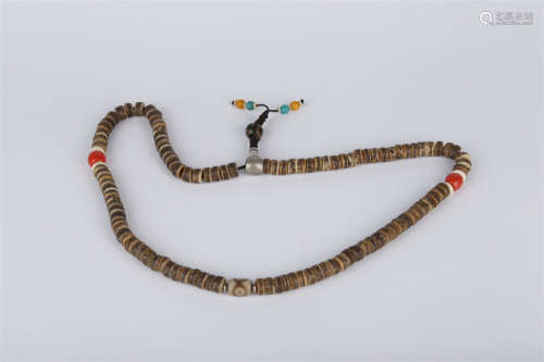 A String of Kapala Buddha Beads.