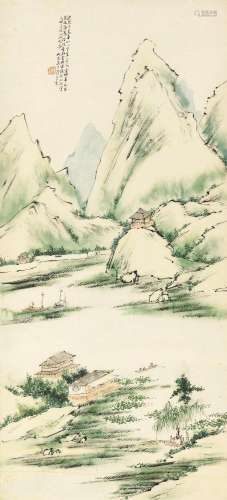Liang Yuwei (1844-1917) Landscape