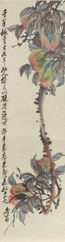 Wu Changshi (1844-1927)  Immortal Peaches