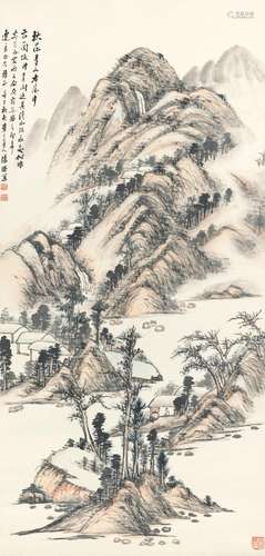 Tang Di (1878-1948)  Landscape, 1941