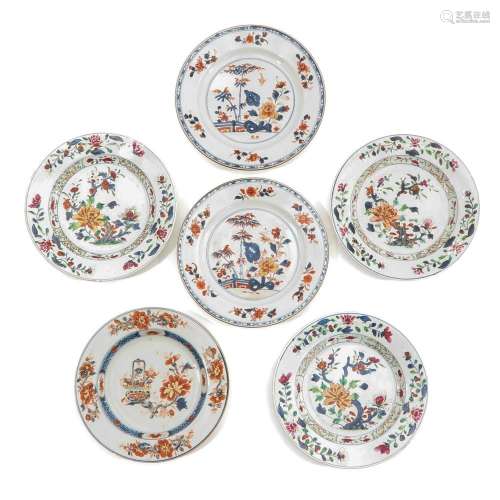 A Colleciton of 6 Plates