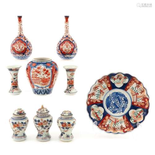 A Collection of Imari Porcelain