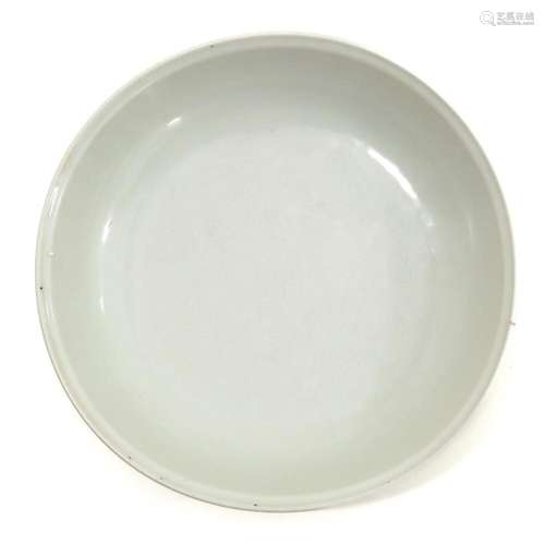 A Blanc de Chine Plate