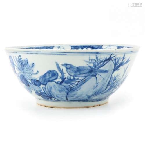 A Blue and White Bowl