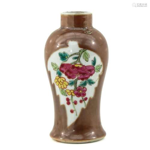 A Batavianware Vase